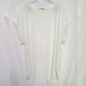 Zenana Outfitters, Women's Plus, Short Sleeve Blouse